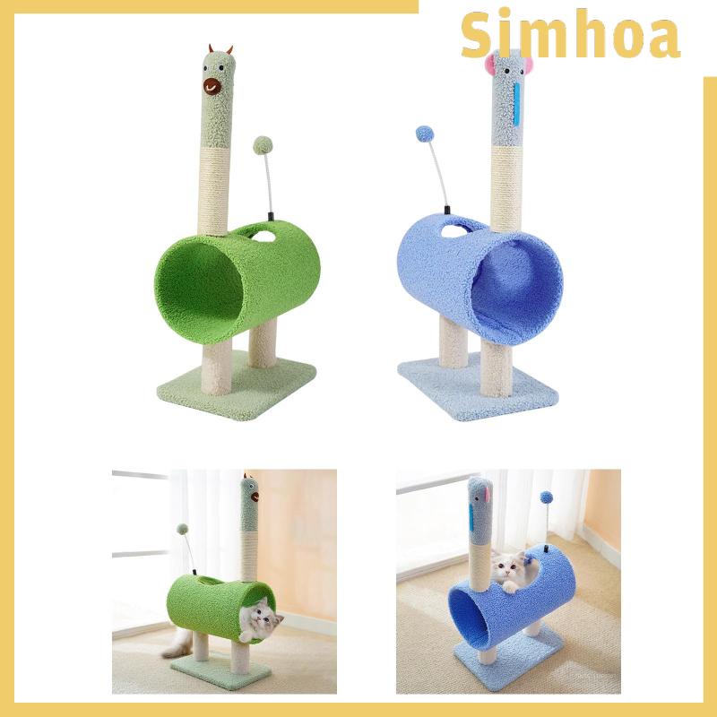 Đường Hầm Lông Xù Hình Mèo Dễ Thương Cao 71cm Siêu Bền Dùng Trong Nhà