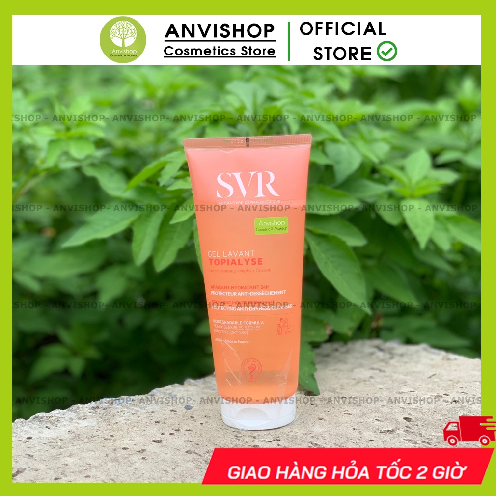 Gel rửa mặt SVR cho da dầu mụn Sebiaclear Gel Moussant Chai 400ml 200ml