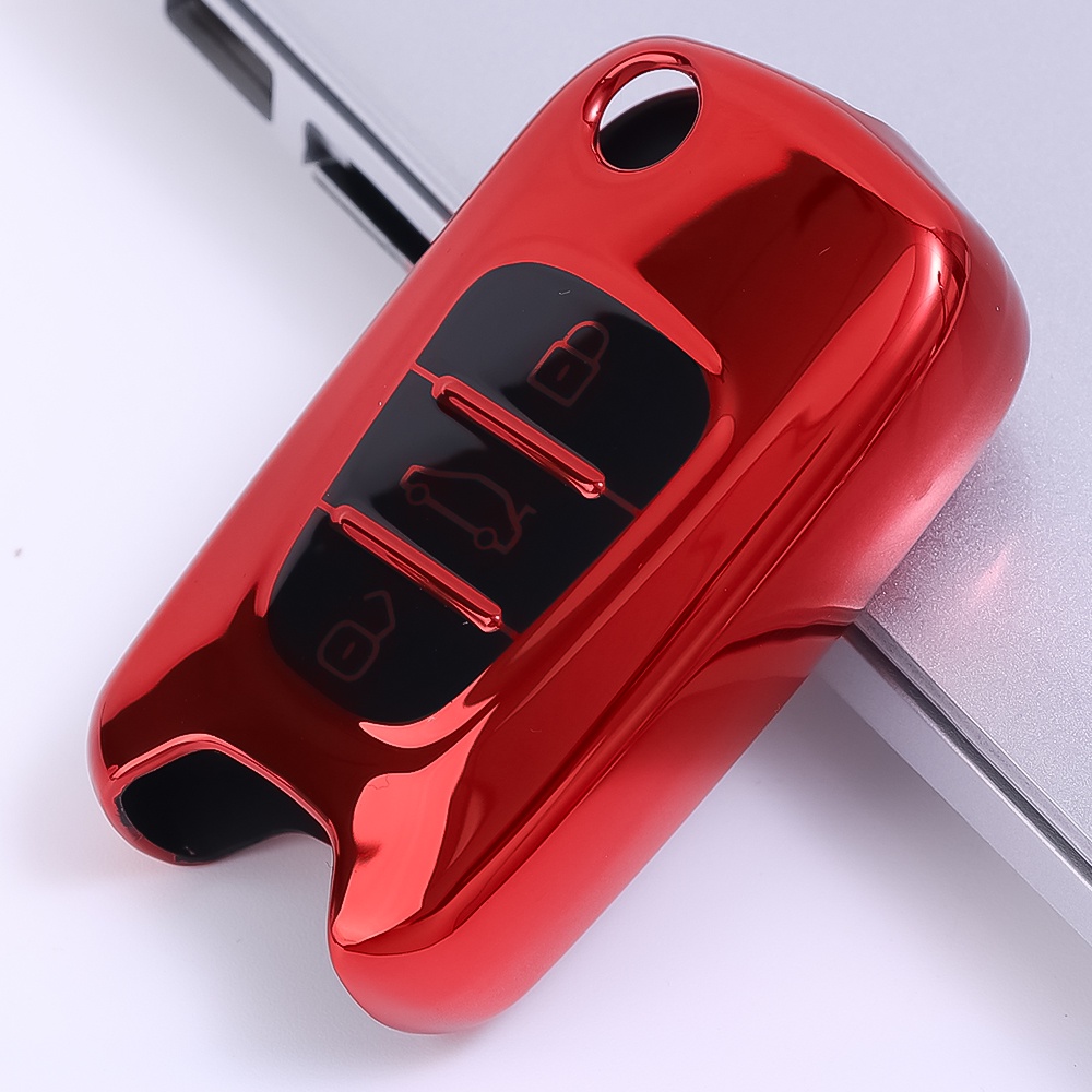 Vỏ Bọc Chìa Khóa Xe Hơi Bằng Cao Su TPU Mềm Chống Bụi