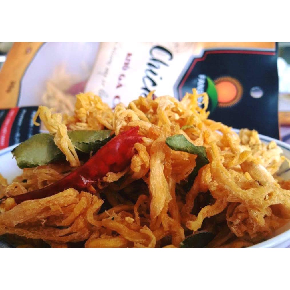 Khô Gà Lá Chanh Chính Hãng Fansipan Gói 50g Thơm Ngon Đảm Bảo Vệ Sinh, Ăn Vặt NaNa