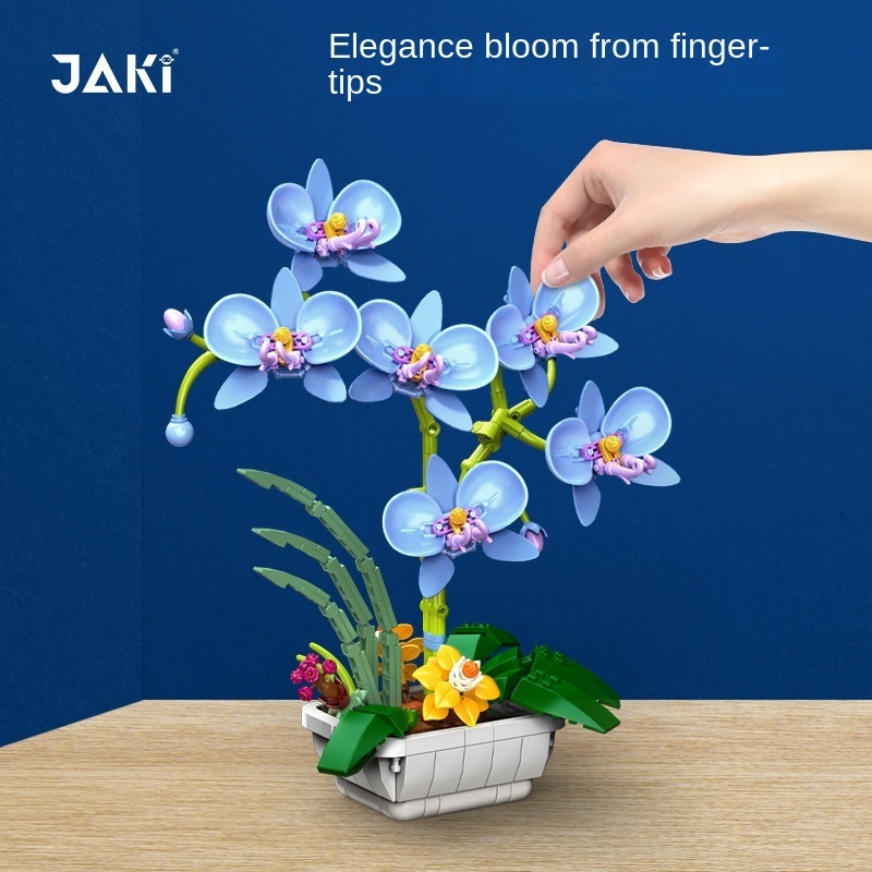 Bộ Đồ Chơi Lắp Ráp Hình Hoa Lan