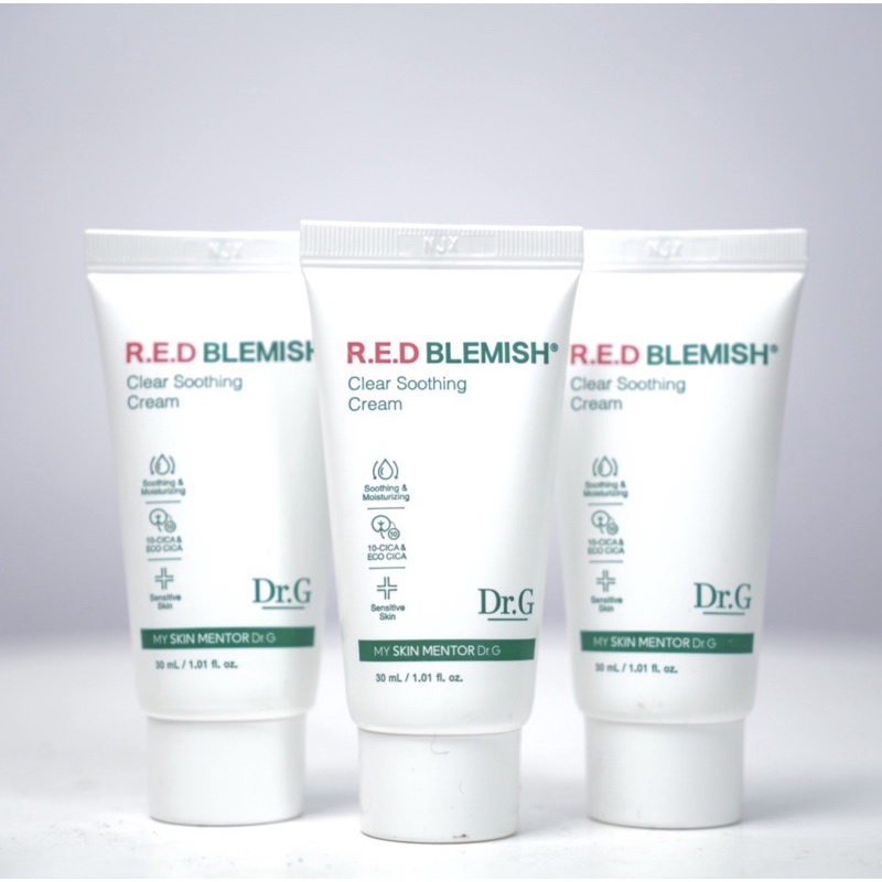 Kem dưỡng cho da dầu mụn DrG Dr.G Red Blemish cica soothing cream 70ml