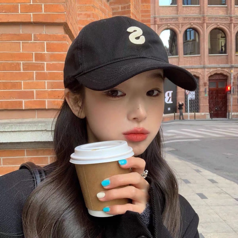 Mũ Lưỡi Trai Thể Thao Mềm Mại In Chữ S Thời Trang