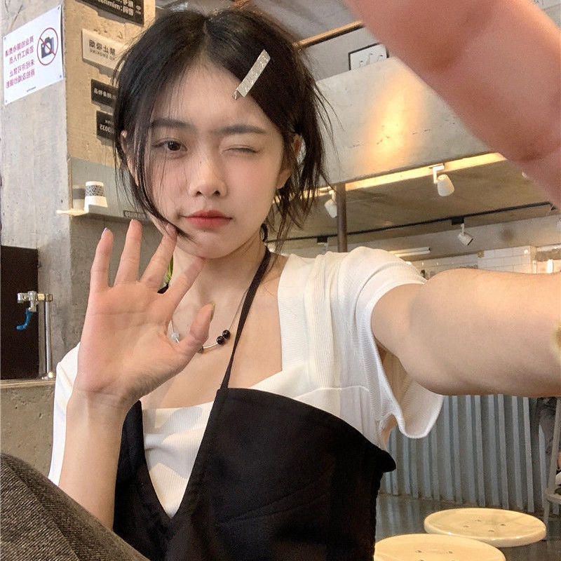 Áo Thun COZOK Ngắn Tay Thời Trang Hàn Quốc Cho Nữ