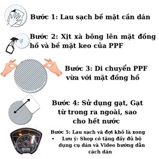 Miếng dán PPF SCOOPY 2025 ,SCOOPY 2020-2024,bảo vệ mặt đồng xe Honda SCOOPY 2025,SCOOPY 2020-2024