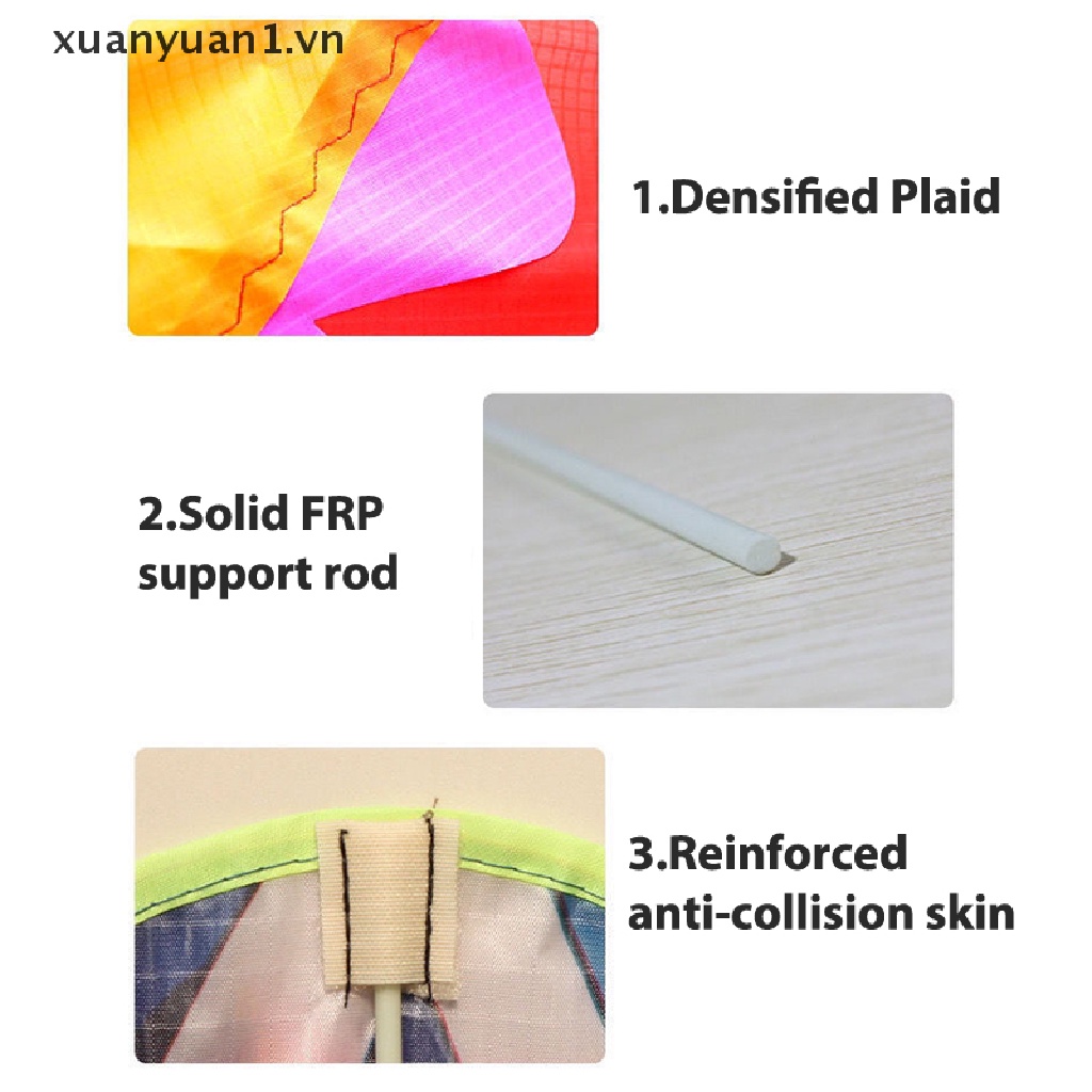 Nhíp Tam Giác Đuôi Cong Dài Kẻ Sọc Caro Dễ Bay Cho Trẻ Em XUAN XUAN