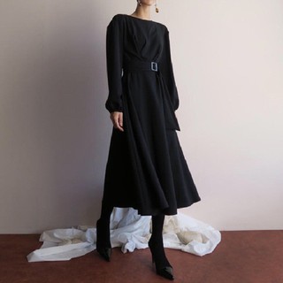 [ORDER] [ORDER] Đầm bẹt vai chiết eo Ulzzang