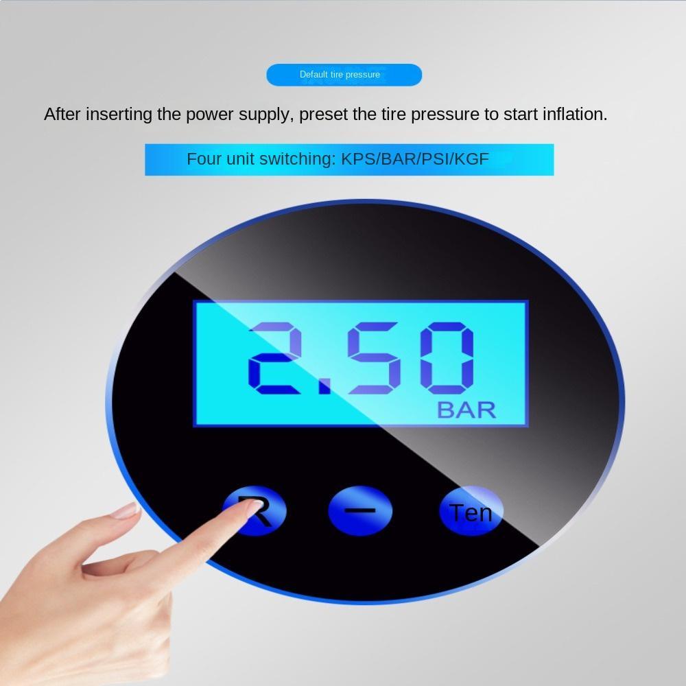 Máy Bơm Lốp Xe Có Đèn LED Chất Lượng Cao