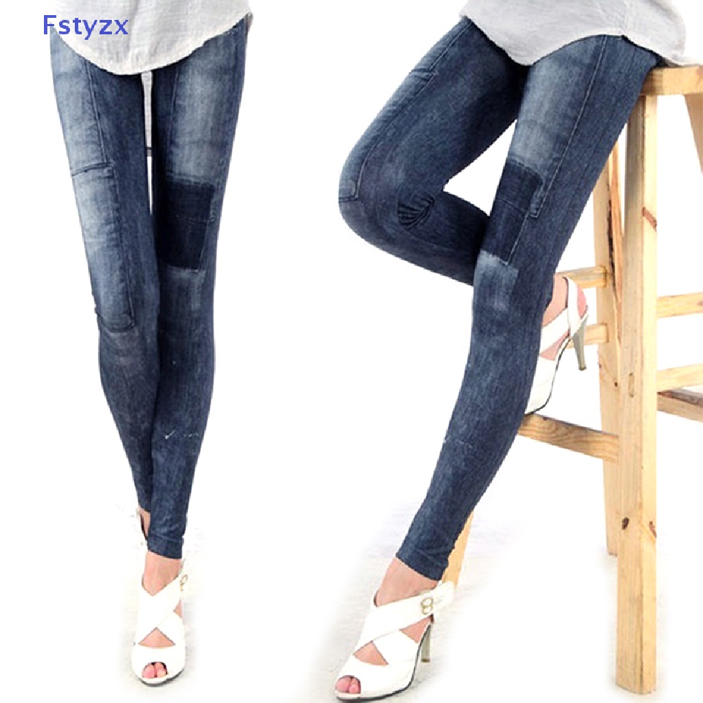 Quần Jeans Legging Thời Trang Cho Nữ