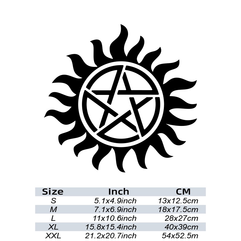 Đề Can Vinyl Chống Thấm Nước Hình Ngôi Sao Sáng Tạo Trang Trí Xe Hơi