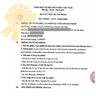 Centrum Kid 200ml cho trẻ biếng ăn