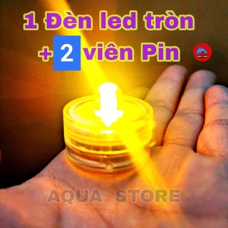 ĐÈN LED TRÒN , DÂY - ĐÈN TRANG TRÍ BỂ CÁ MINI, ĐỂ BÀN