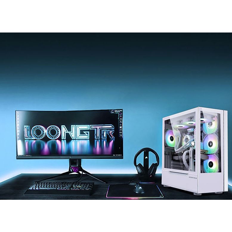 Vỏ Case GOLDEN FIELD MAGICIAN 415W TRẮNG