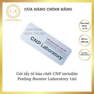 Gói tẩy tế bào chết CNP invisible Peeling Booster Laboratory 1ml