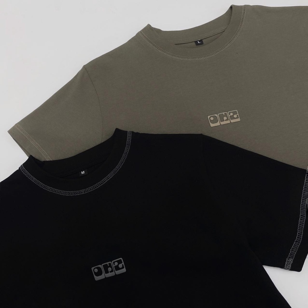 Áo thun baby tee oHz , baby tee logo con bạch tuộc