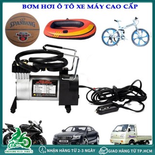 HCM Máy nén khí mini 12V Máy nén khí Máy nén khí Xe hơi Máy thổi khí Xe máy Xe đạp Máy bơm lốp điện Nhẹ Tay cầm chắc chắ