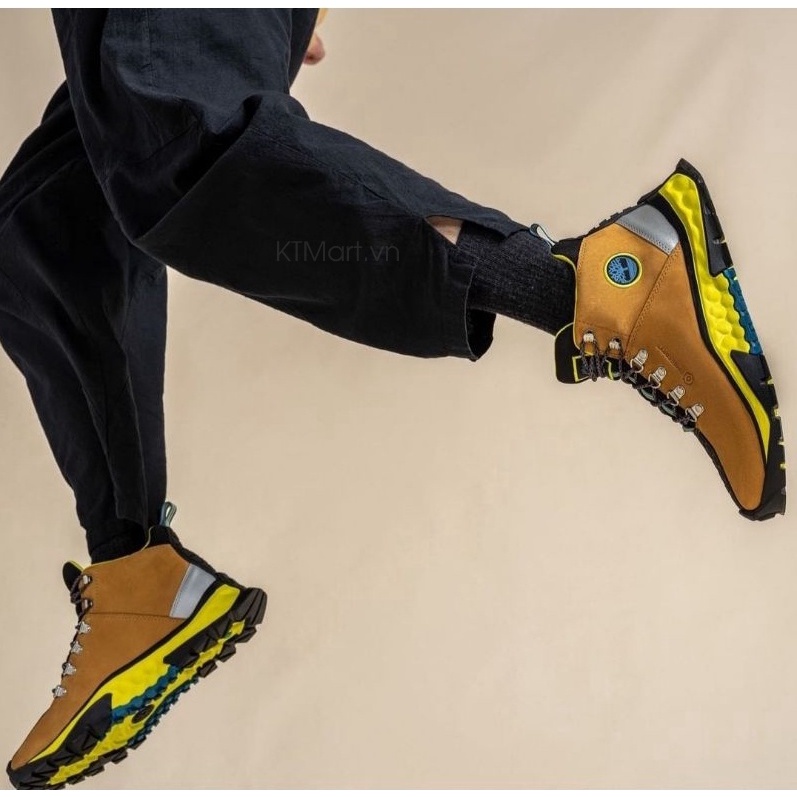 Timberland Men's Greenstride Solar Ridge Waterprood, Giày đi bộ, Leo núi, Dã ngoại