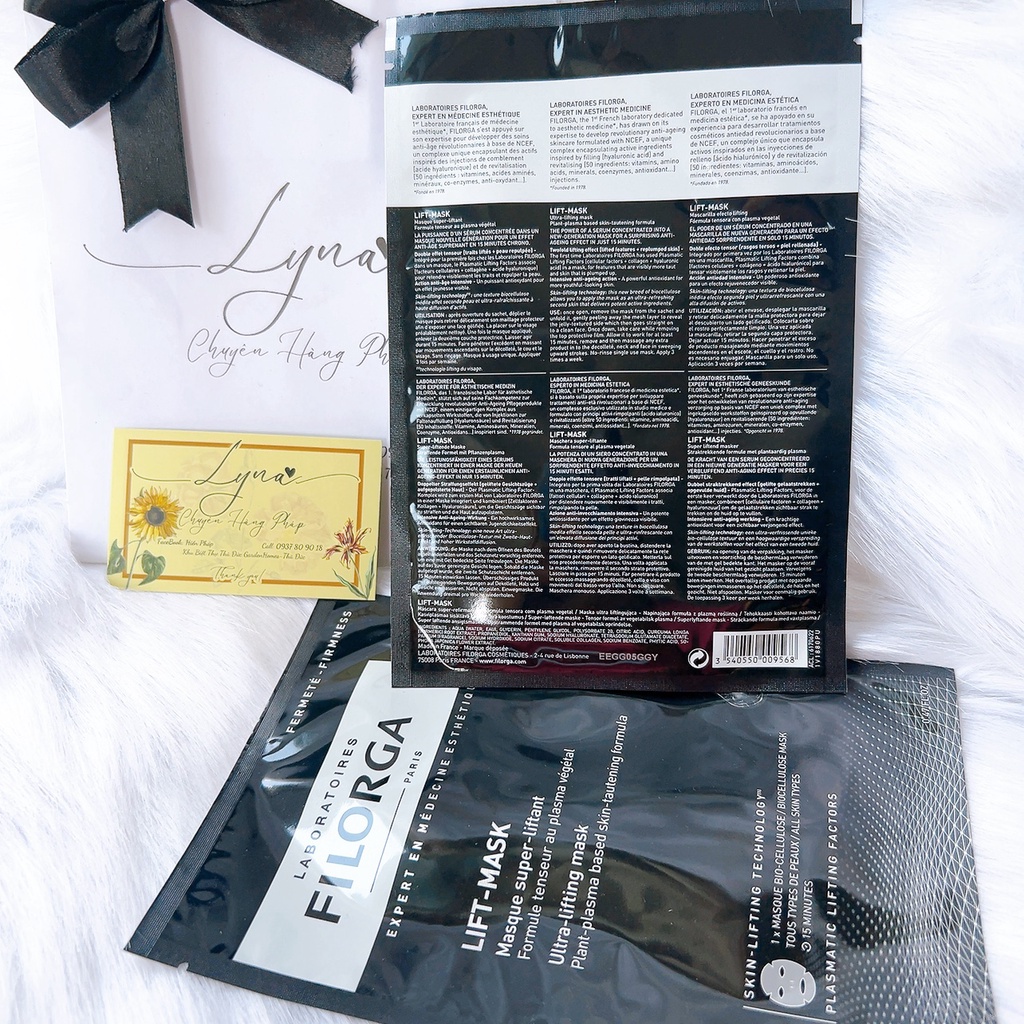 Filorga Hydra Filler Mask/Lift Mask - Mặt nạ cấp nước/Chống lõa hóa