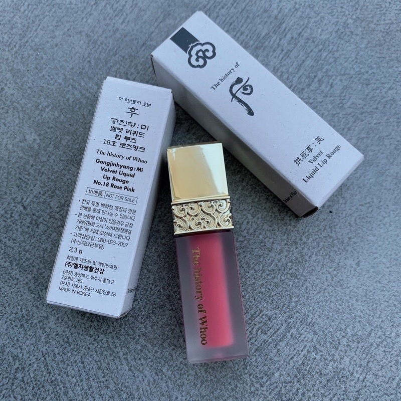 ( Chính hãng ) Son kem màu hồng đào ( màu số 18 - Rose Pink )