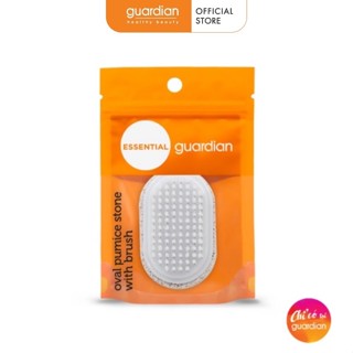 Bàn Chải Đá Bọt Oval Oval Pumice Stone With Brush Guardian