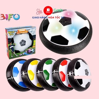 Đồ chơi bóng đá trong nhà HOVER BALL có đèn cho bé chưa sẵn pin bóng đệm không khí Hover Ball