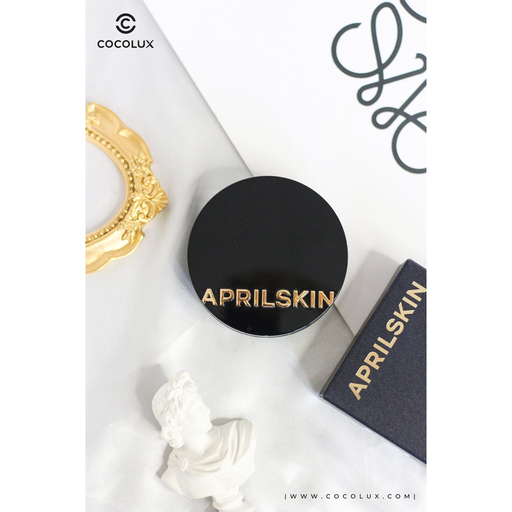 Phấn nước April Skin Black Magic Snow - COCOSHOP