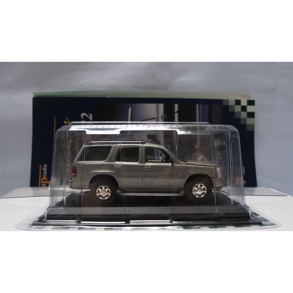 Mô hình xe Del Prado Japan CADILLAC Escalade 2002 tỷ lệ 1:43