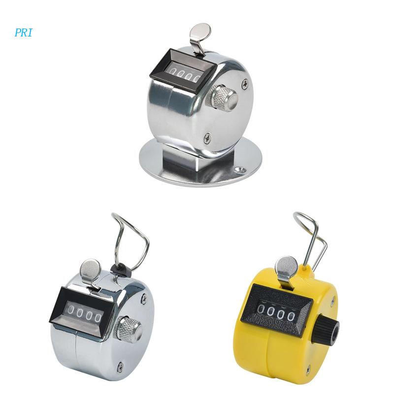 Đồng Hồ Đếm Số Lần Cầm Tay Mini Bằng Kim Loại Chất Lượng Cao Cho Người Chơi Thể Thao