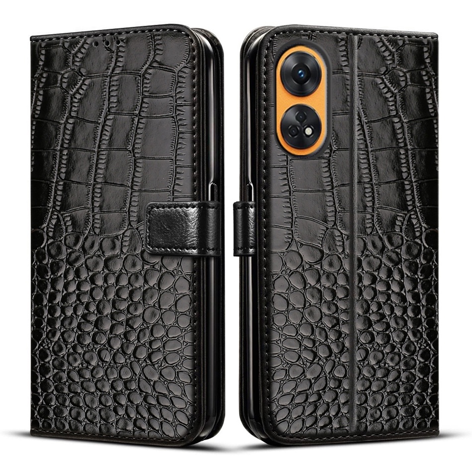 Bao Da Điện Thoại Nắp Lật Kèm Ngăn Đựng Thẻ Cho OPPO Reno8 T 4G OPPO Reno 8 T 8T 4G CPH2481 OPPO Reno8 T