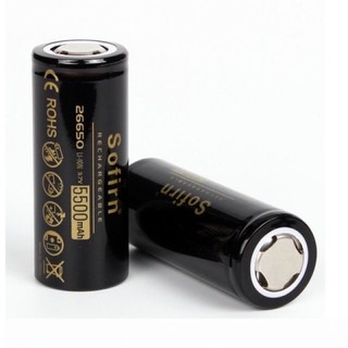 Cell sofirn 26650-5500mah cho sp33v3, sp33s, sp70, dl40/dl70…..