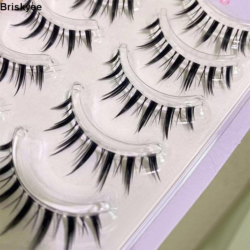 🎶Set 5 Cặp Lông Mi Giả Dày Tự Nhiên Phong Cách Nhật Bản