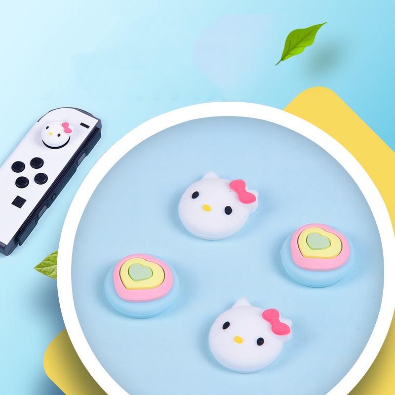 Ốp Silicon Họa Tiết Hoạt Hình Cho Tay Cầm Chơi Game Nintendo Switch OLED / Lite