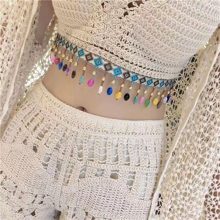 COZOK Áo Ren Không Tay Thời Trang Gợi Cảm Cho Nữ