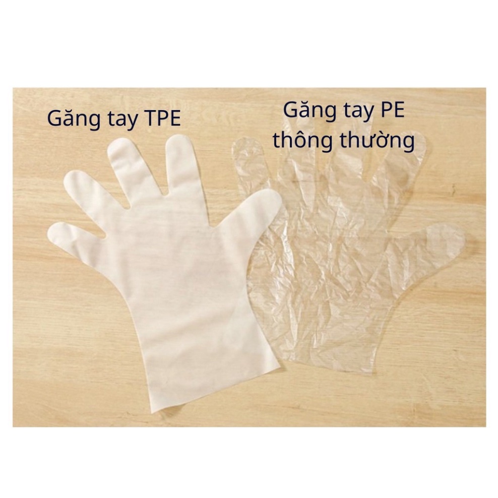 100 Găng Tay Nấu Ăn Siêu Dai Victoria Bay Chất Liệu TPE Không Mùi Găng Tay Làm Bếp. ĐTLV