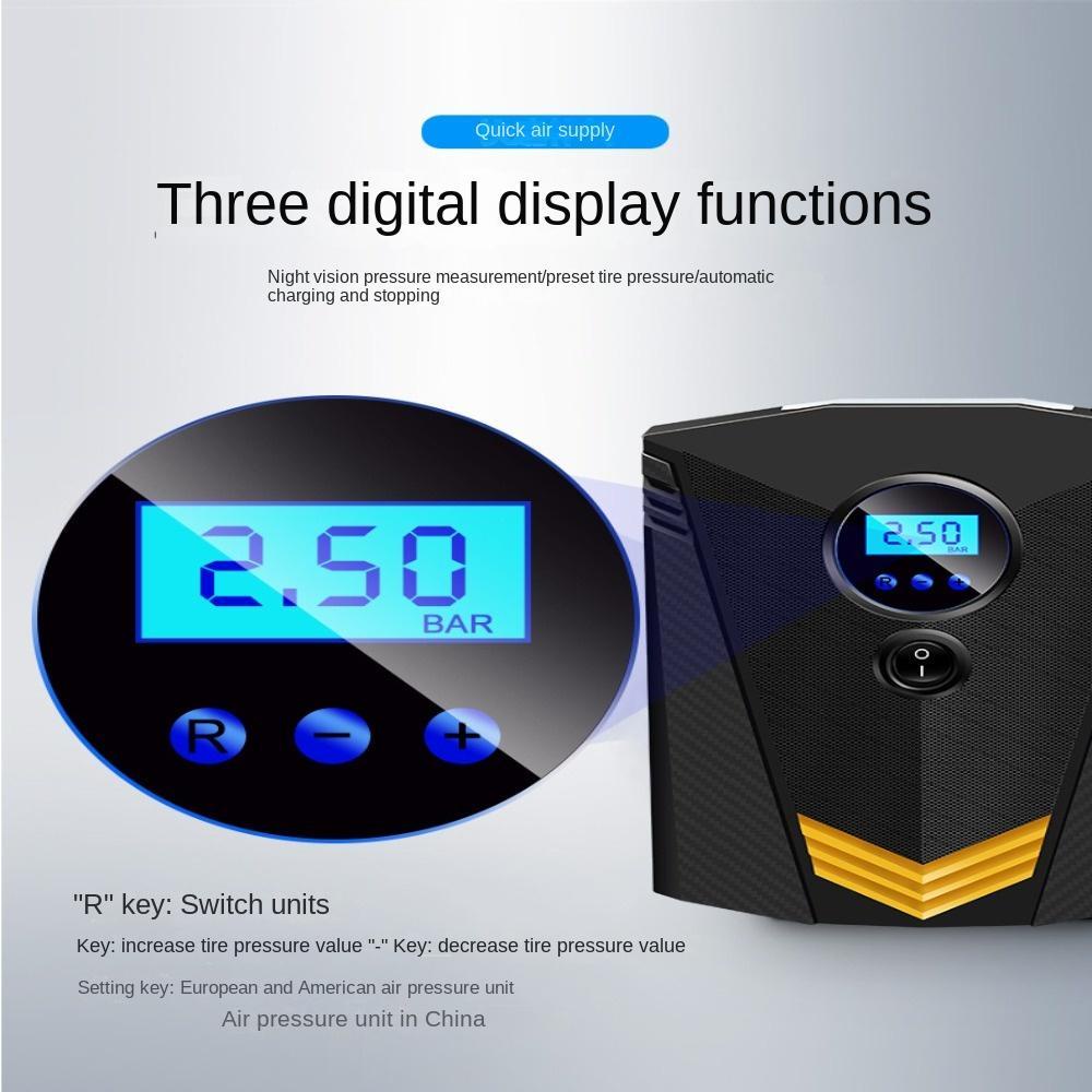 Máy Bơm Lốp Xe Có Đèn LED Chất Lượng Cao