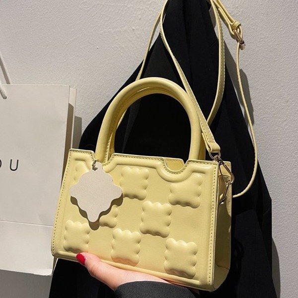 Túi Đeo Vai Hình Vuông Phong Cách Phương Tây Hàn Quốc Chất Lượng Cao Cho Nữ