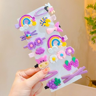 Set 14 Kẹp Tóc Dễ Thương Cho Bé Gái