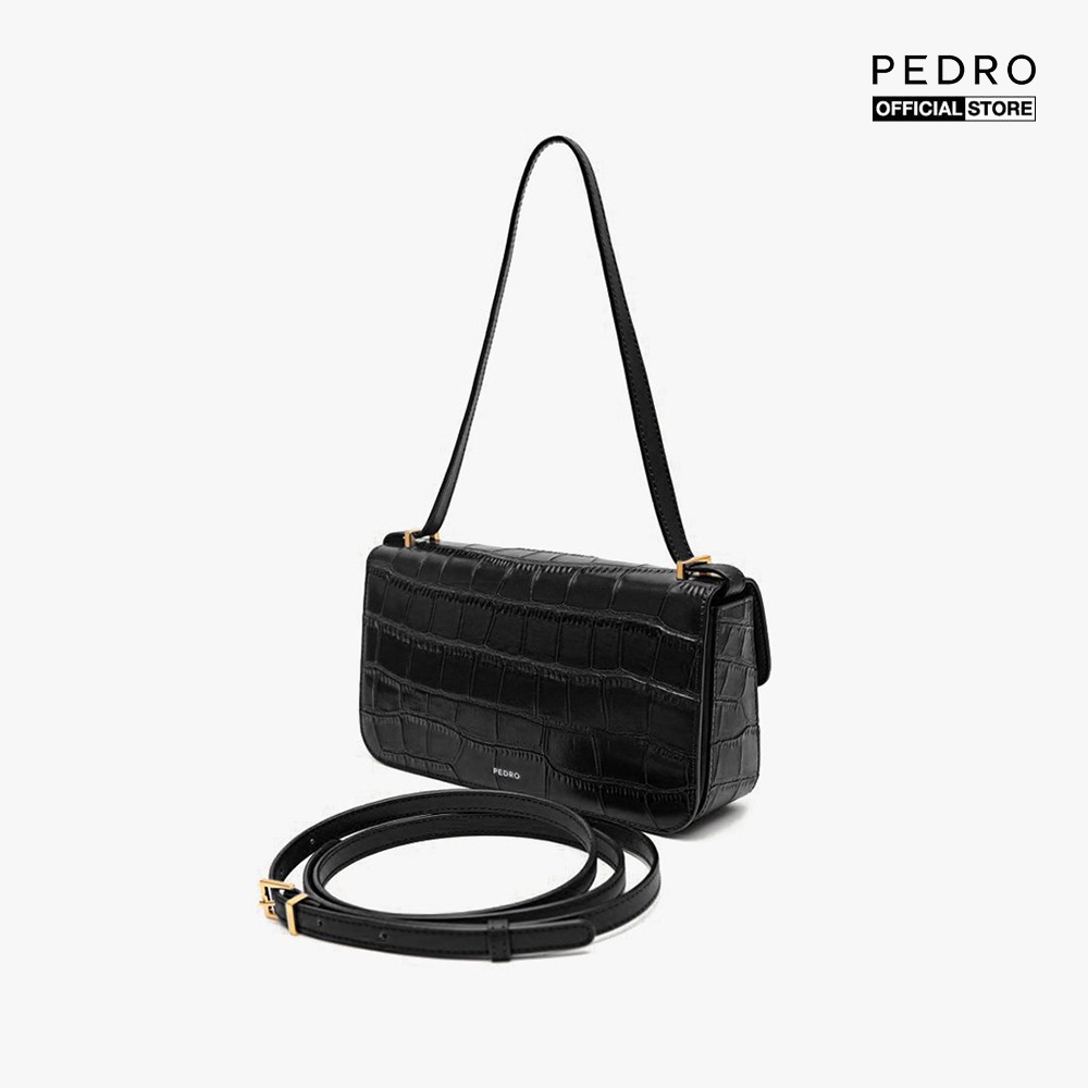 PEDRO - Túi đeo chéo nữ chữ nhật nắp gập Studio Kate Bag PW2-76390092-01