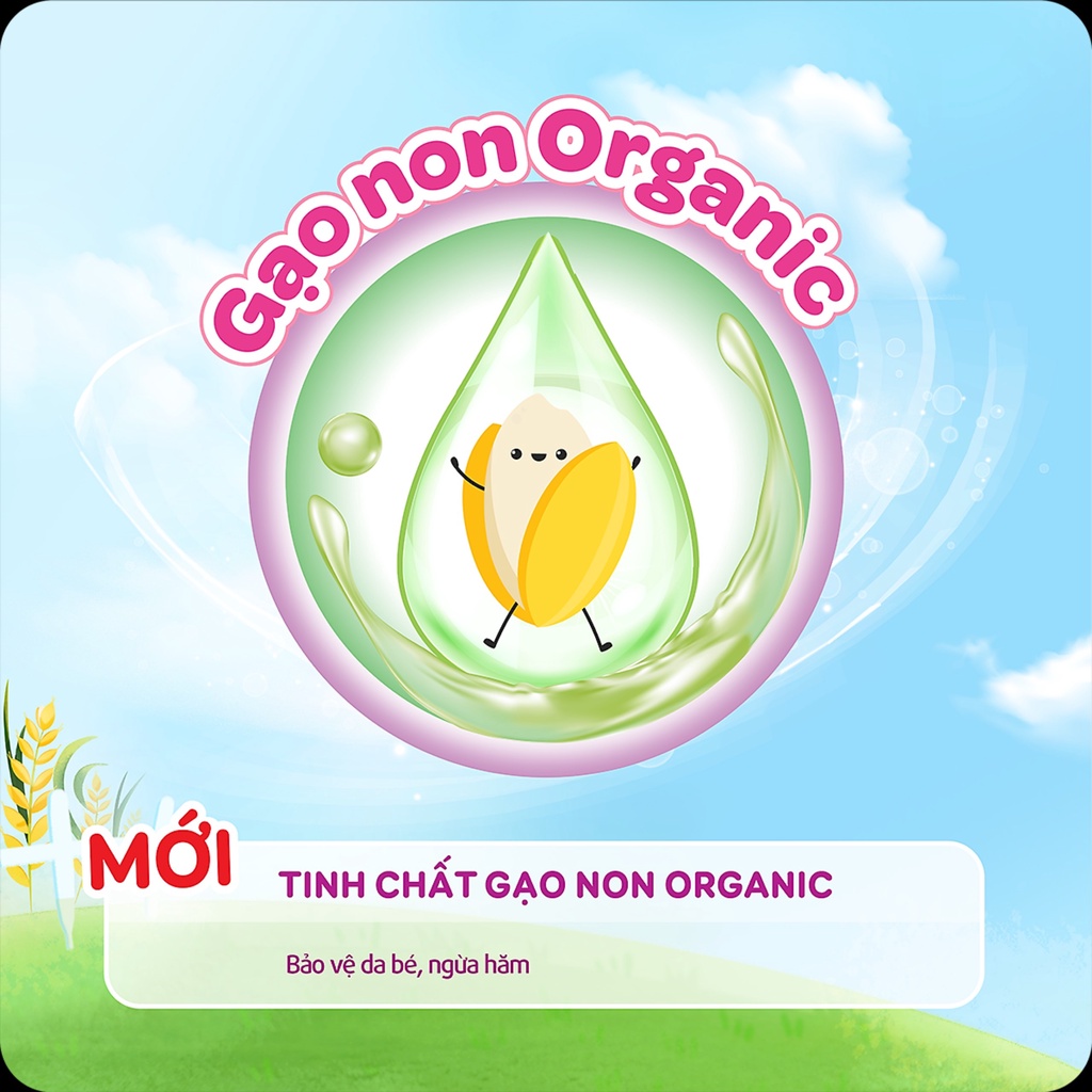 Tã quần Bobby Lõi nén thần kỳ 3mm Gạo non Mega Jumbo XXL76+12/76+4