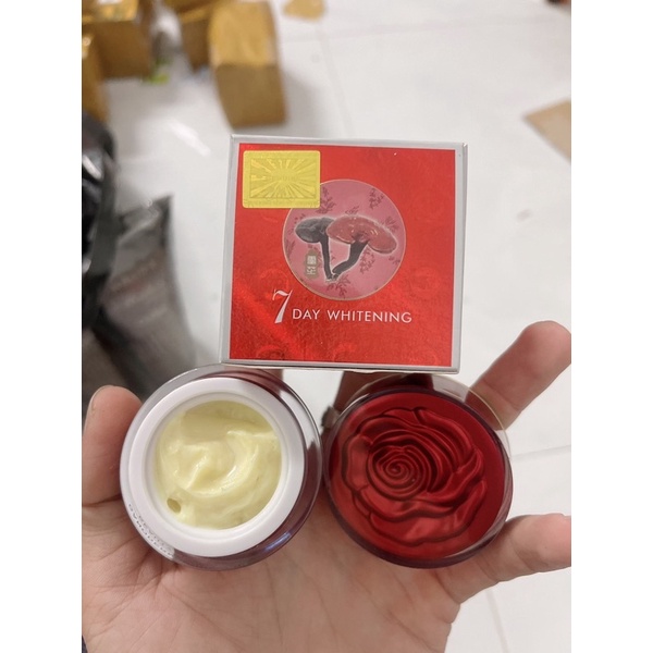 KEM LINH CHI ĐỎ LANXI WHITENING