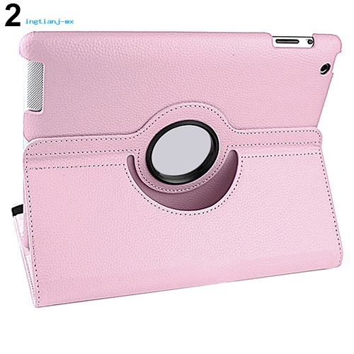 Bao Da Máy Tính Bảng Thông Minh Xoay 360 Độ Cho Apple iPad 2 3 4