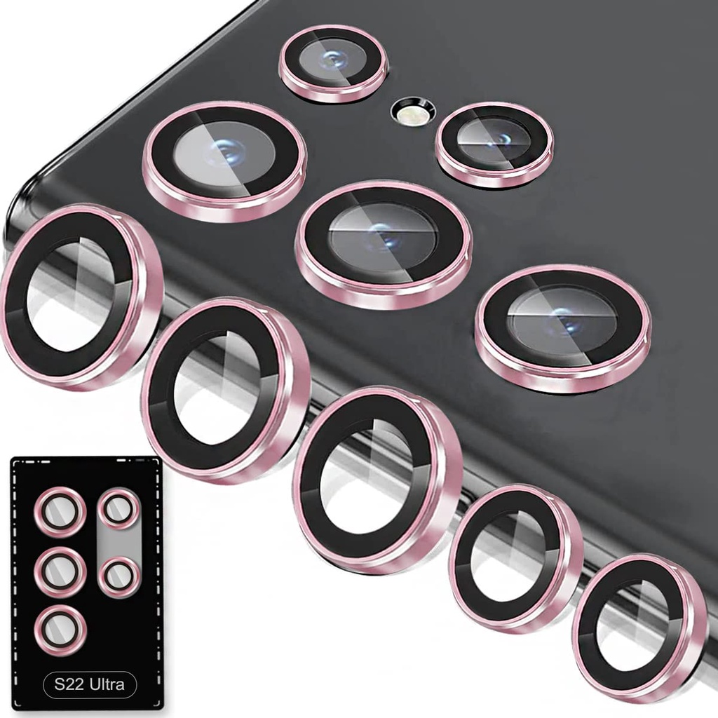 Khung Bảo Vệ Ống Kính Máy Ảnh Bằng Hợp Kim Nhôm Chống Trầy Cho samsung galaxy s22 ultra s23 ultra utra s24 ultra s23 +