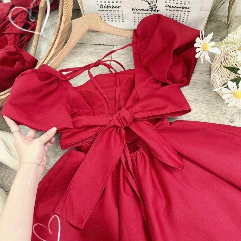 Set áo peplum nơ lưng + short trắng