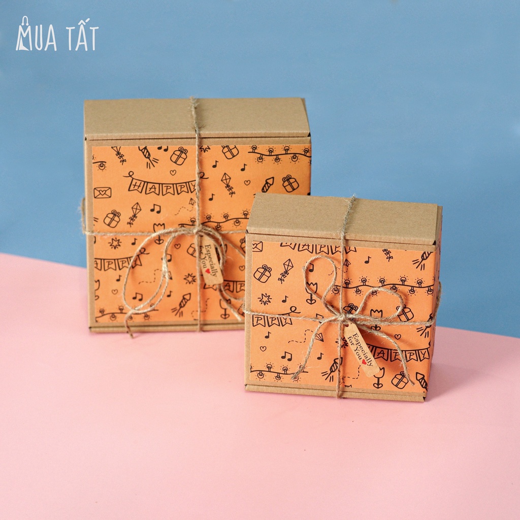 Hộp quà tặng sinh nhật, ngày lễ vintage Mua Tất
