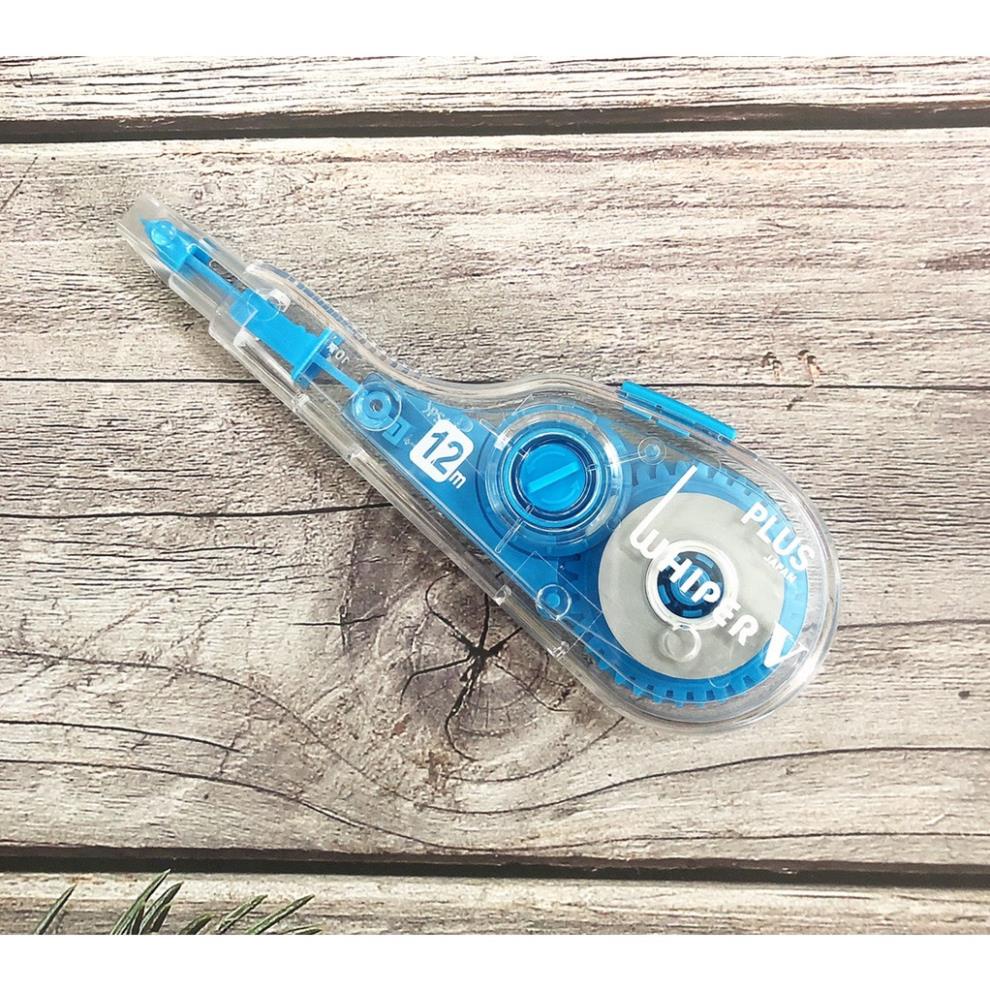 Bút xóa băng cao cấp Plus dài 12m / chiếc - khô nhanh dùng cho văn phòng - học sinh , sinh viên - HIKOMA STORE