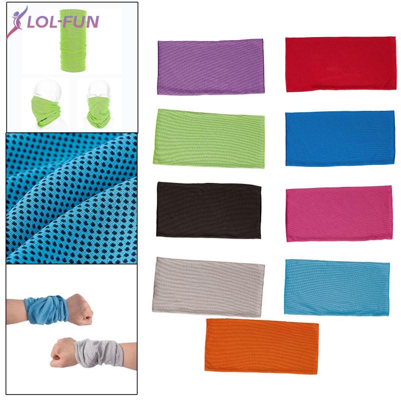 Băng Đeo Cổ Tay Thấm Hút Mồ Hôi Làm Mát Khi Tập Thể Thao / Yoga Dành Cho Nam Và Nữ