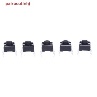 Set 20 Công Tắc Nút Nhấn 4 Chấu 6 * 6 * 5mm