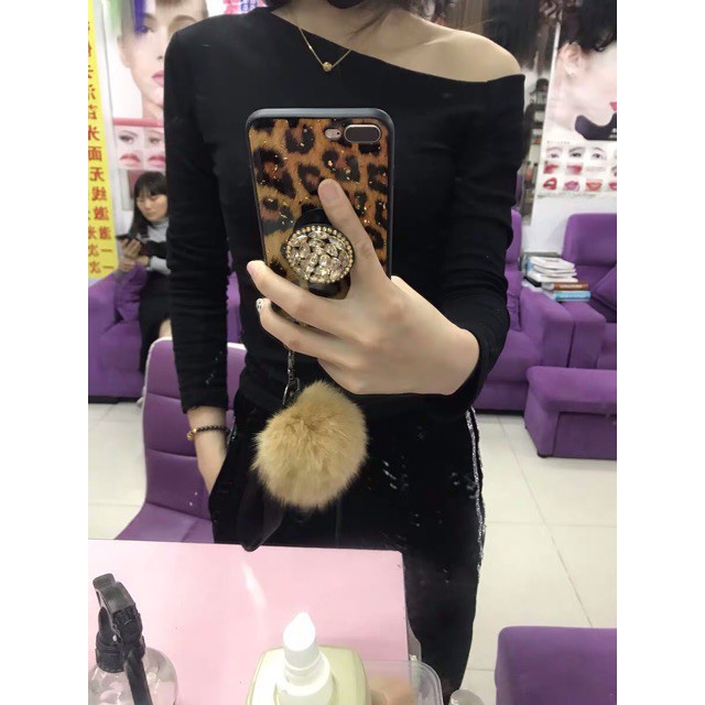 Áo len tăm lệch vai Ulzzang