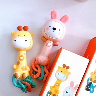 Xúc xắc có nhạc kèm gặm nướu cho bé