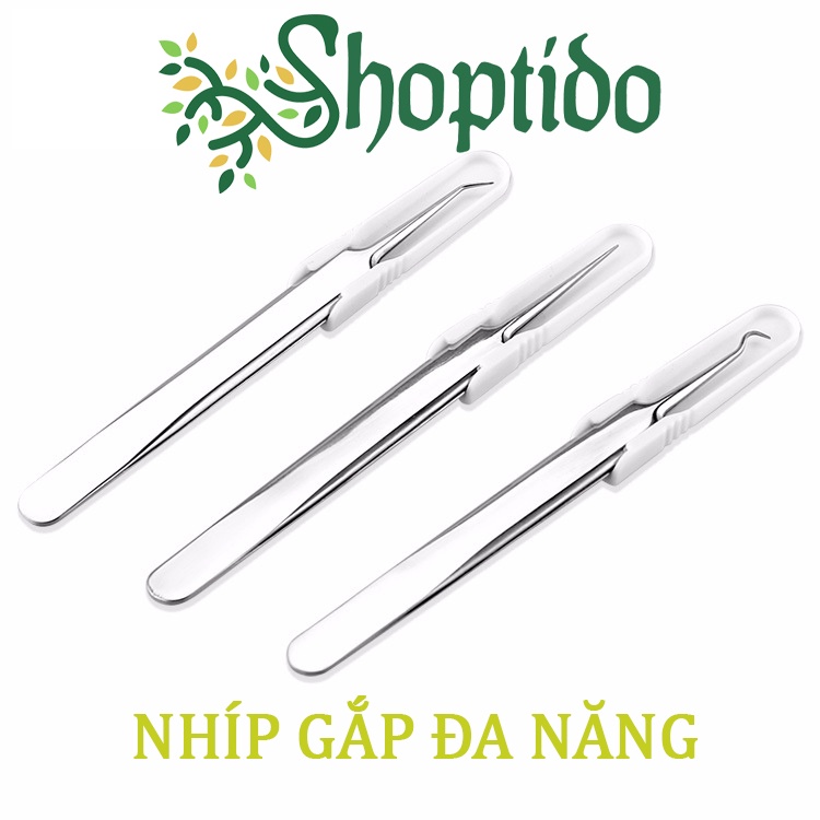 Nhíp gắp mụn, gắp mi, nhặt yến đa năng cao cấp MALATO NPP SHOPTIDO